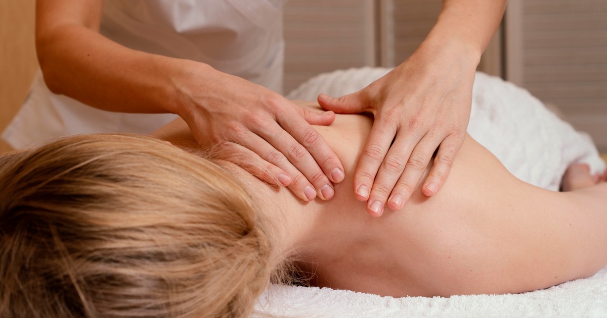 Therapeutic massage session at Embody Wellness GA